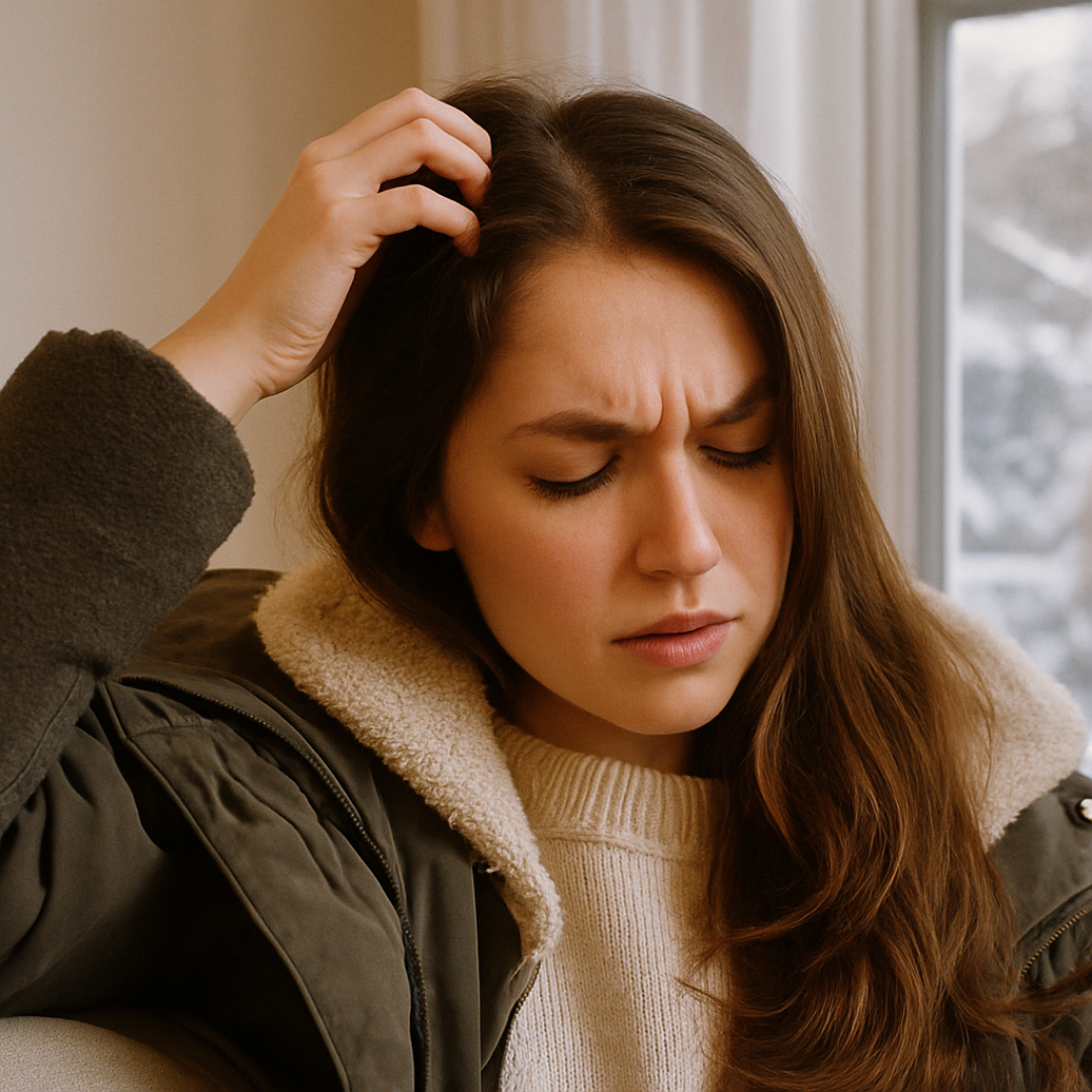 Winter scalp treatment - how to get rid of burning, itching and dandruff?