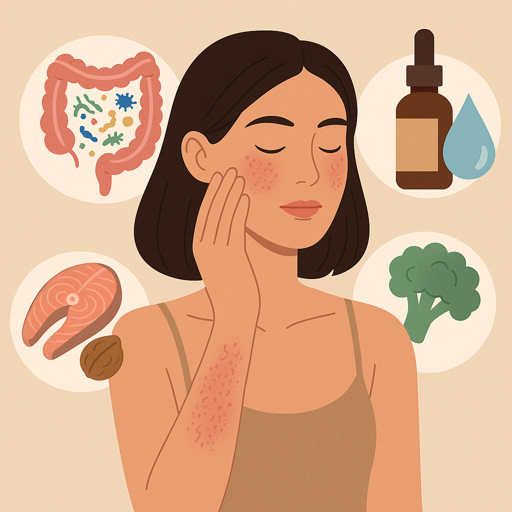 Is there a correlation between eczema and gut health?