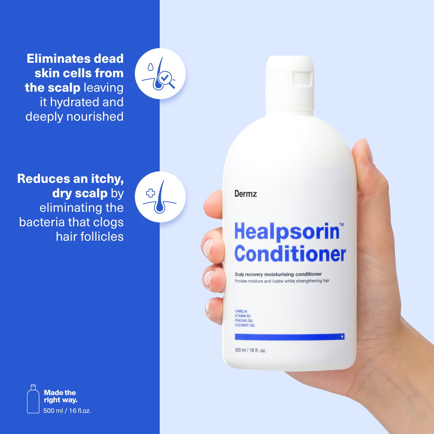 Healpsorin Conditioner | infographics