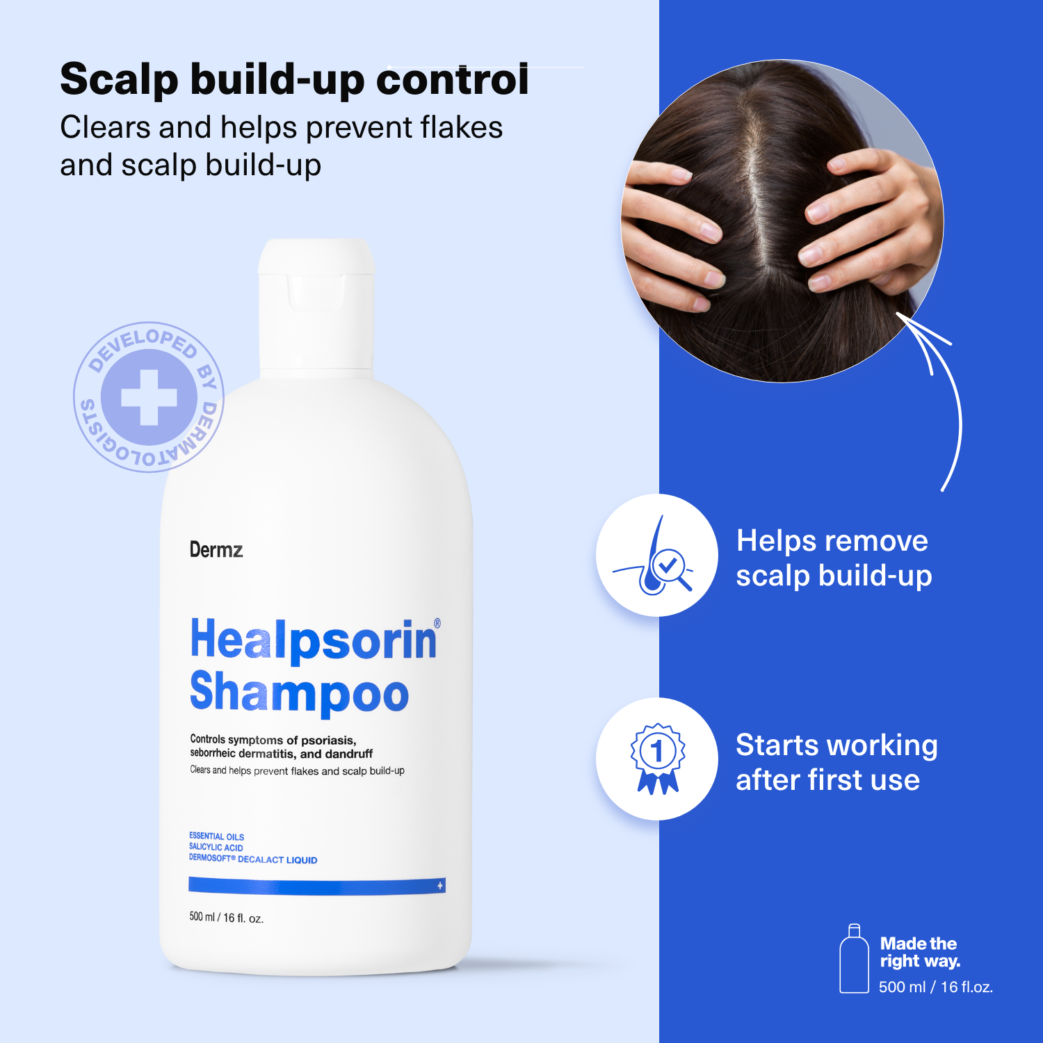 Special Offer: Healpsorin Scalp & Hair Set + FREE Shampoo