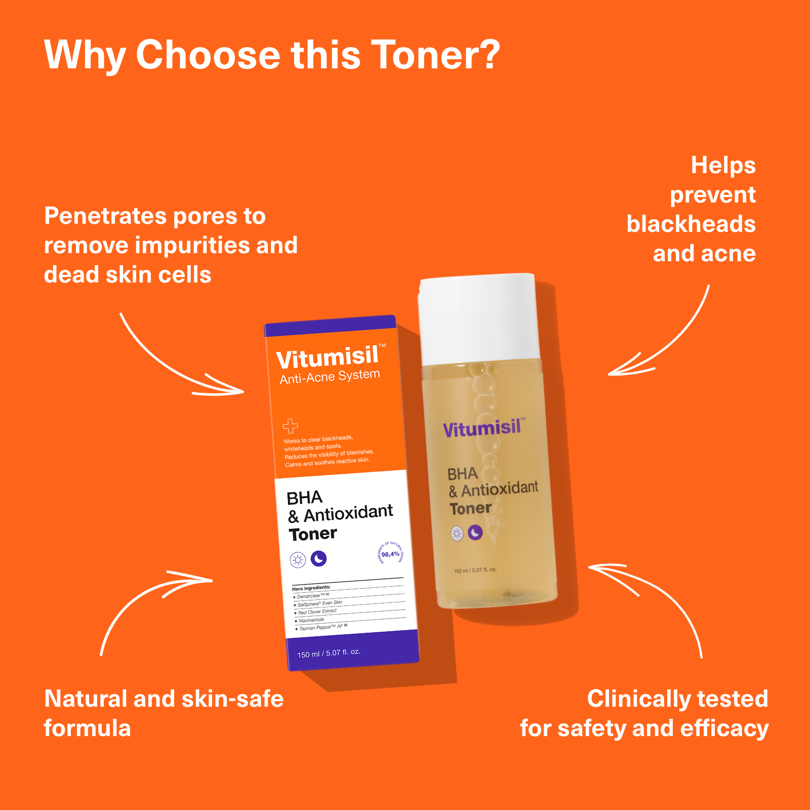 Vitumisil BHA & Antioxidant Toner