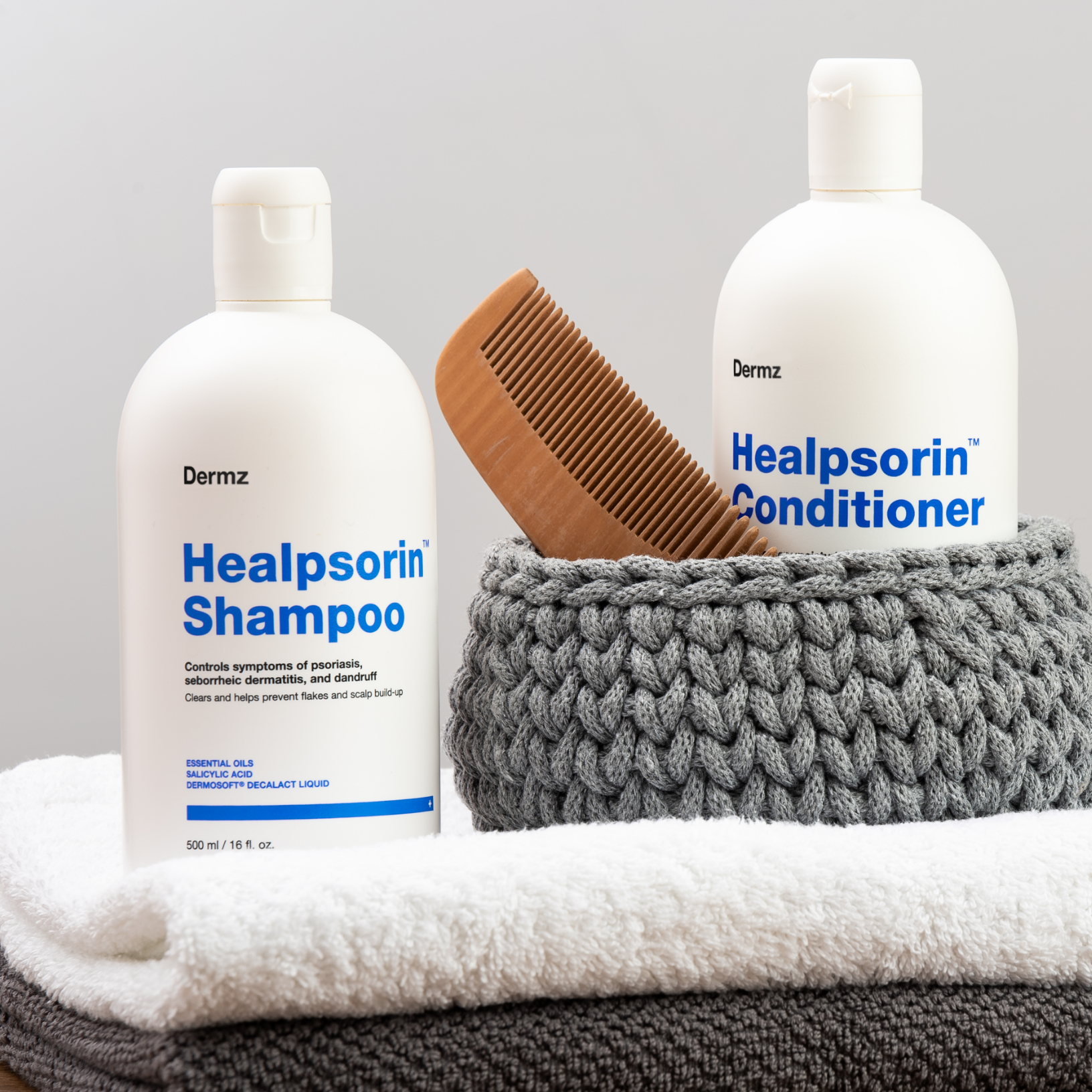Healpsorin Scalp and Hair Set +FREE Scalp Brush