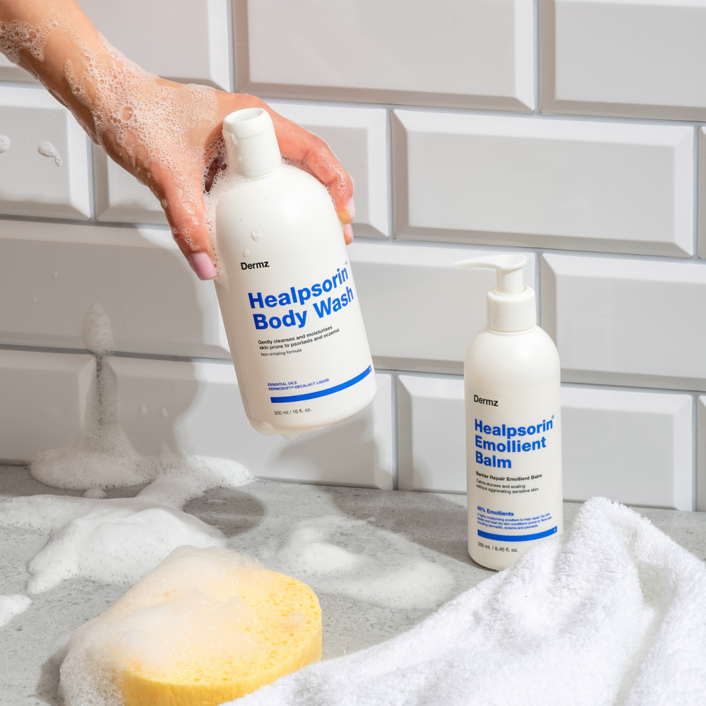 Healpsorin Body Wash for Psoriasis, Eczema and Dry Skin Symptoms 500ml