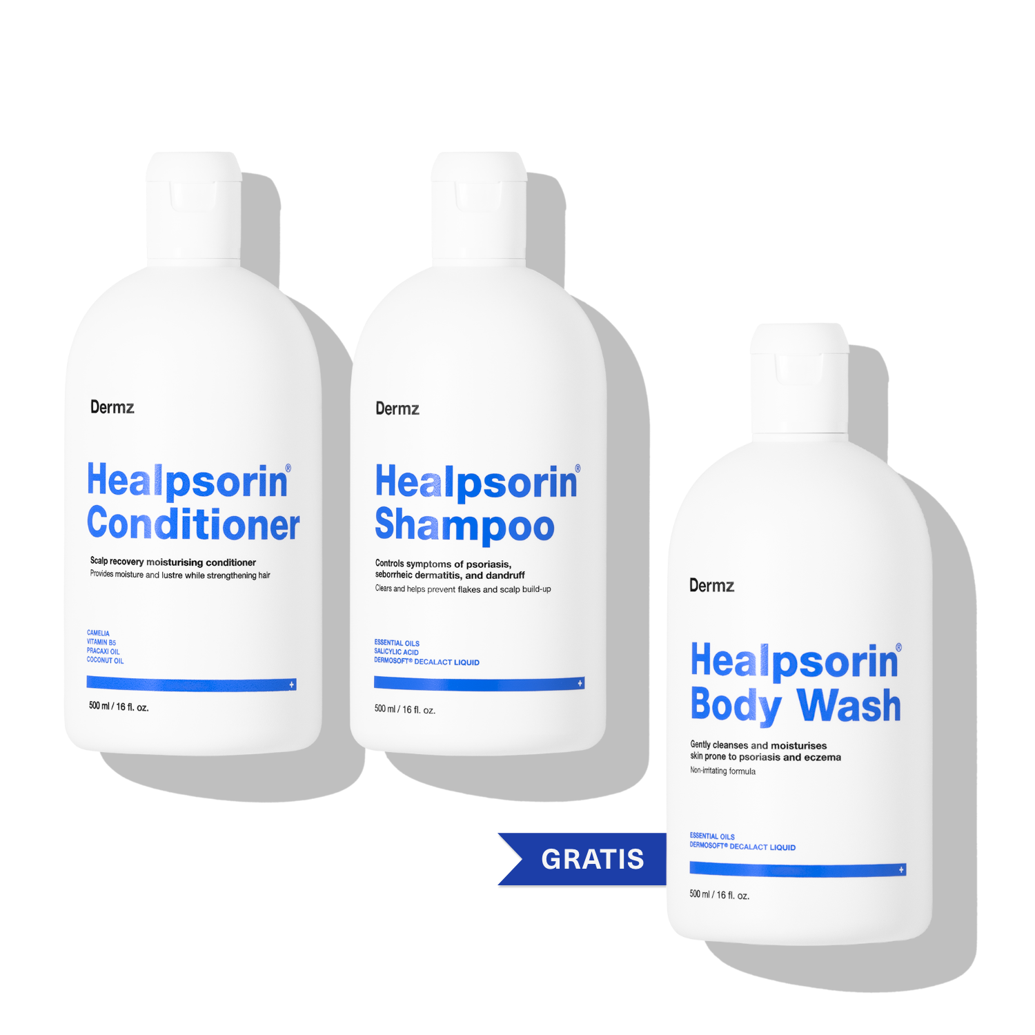 Healpsorin Scalp & Hair Set + FREE Body Wash