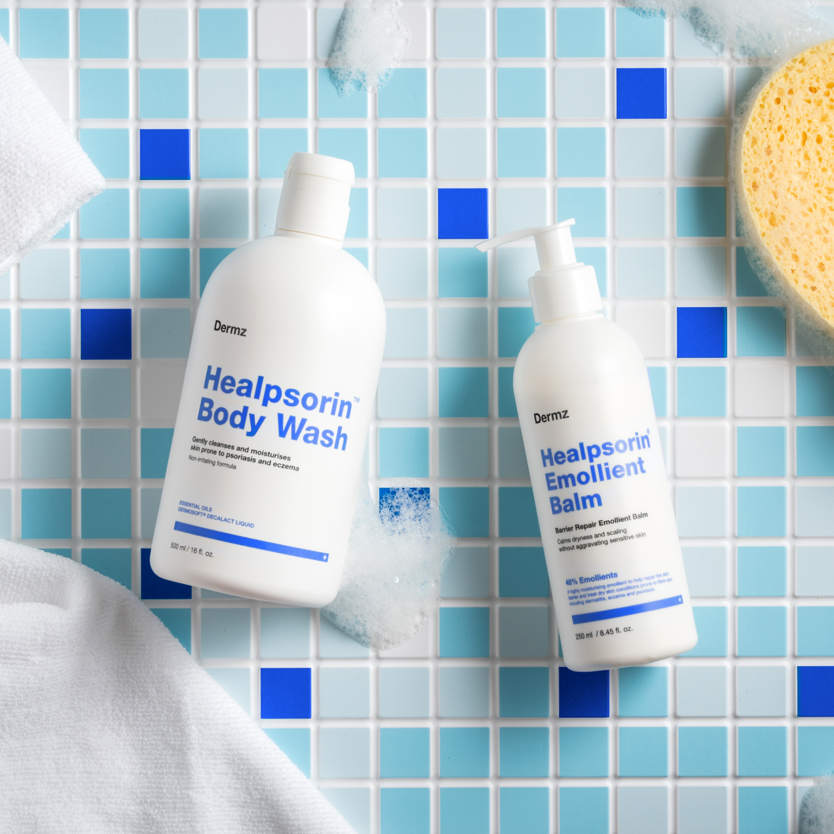 Healpsorin Body Wash for Psoriasis, Eczema and Dry Skin Symptoms 500ml